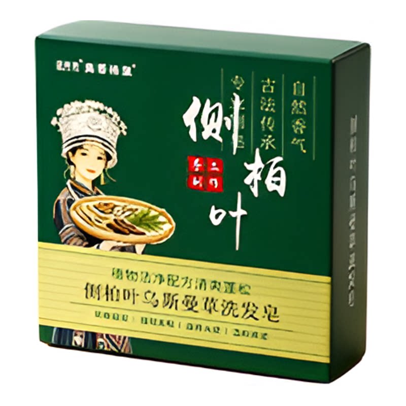 奥香格里侧伯叶控油去屑洗发皂