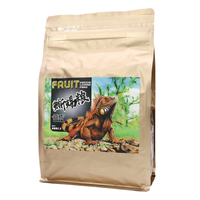 益格蜥蜴糧水果味素食800g鬃獅