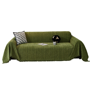 轻奢高级感沙发垫盖布巾2024新款全包防滑套罩四季通用防猫抓坐垫