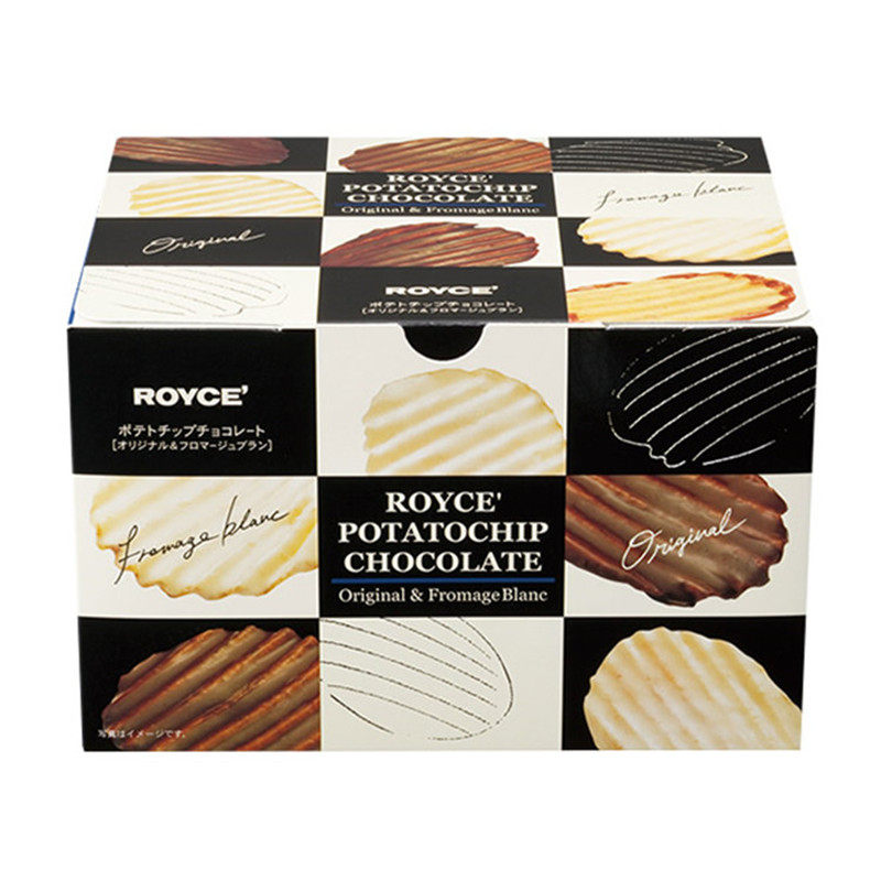 【日本直邮】进口零食北海道特产royce巧克力薯片组合