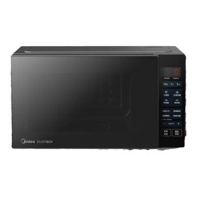 美的微波炉C23K4变频家用智能23升微波烧烤平板彩屏白色新品K4