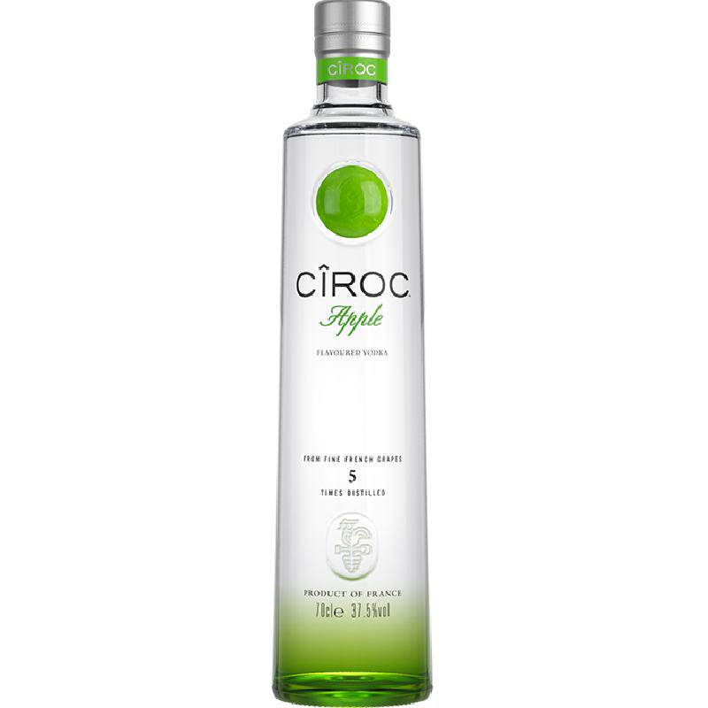 Ciroc vodka诗珞珂苹果风味伏特加700ml鸡尾酒调酒洋酒