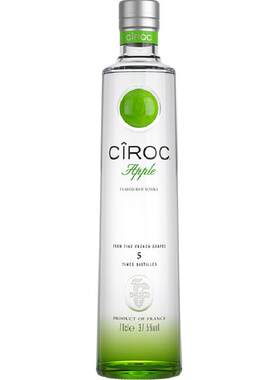 诗珞珂苹果风味伏特加700ml×1瓶
