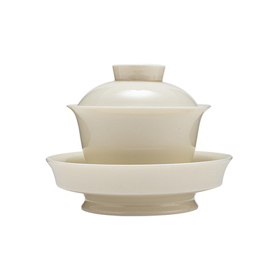 寻心手工三才盖碗茶杯