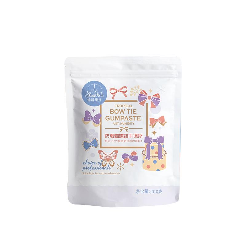 仙妮贝儿防潮干佩斯蝴蝶结通用型人偶花卉烘焙原料食用翻糖膏材料