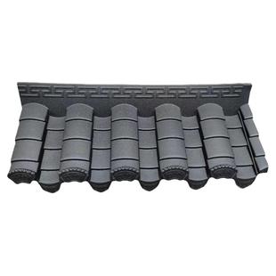 徽派仿古瓦片屋檐古建工程中式装修树脂复古瓦屋面屋顶塑料仿古瓦