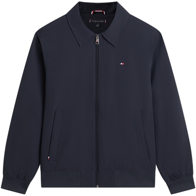 Tommy男装经典小绣标翻领夹克