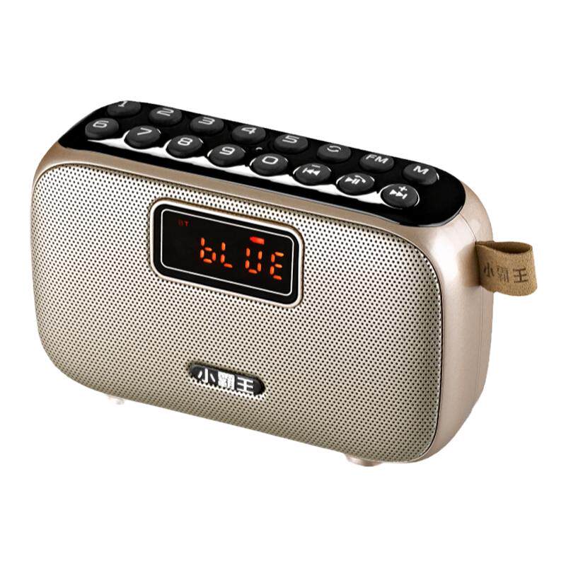 小霸王D98蓝牙收音机老人新款音响便携式播放器迷你无线蓝牙音箱