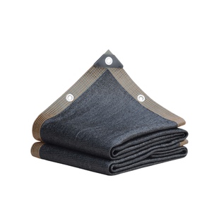 新款黑色6针太阳网遮阳网加密防晒网遮阴花卉阳台楼顶隔热抗老化