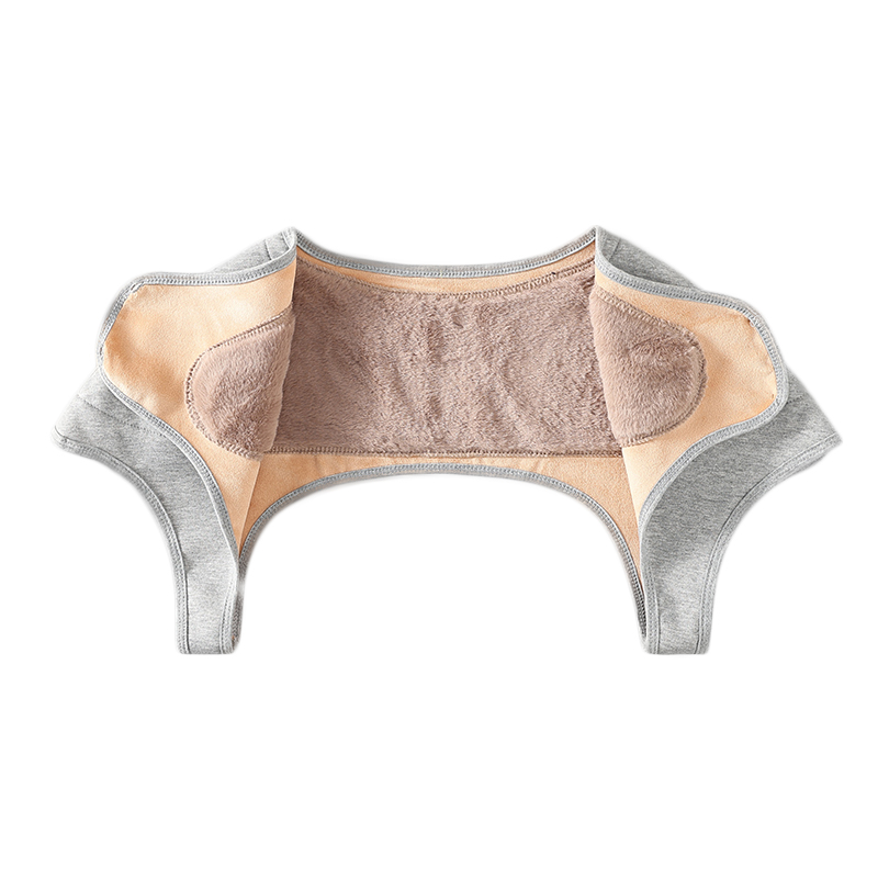 护肩坎肩秋冬保暖加厚女士坐月子睡觉男士中老人护肩颈椎防寒披肩