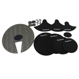 架子鼓消音垫套装静音垫爵士鼓五鼓三镲片四嚓橡胶隔音垫减震鼓垫