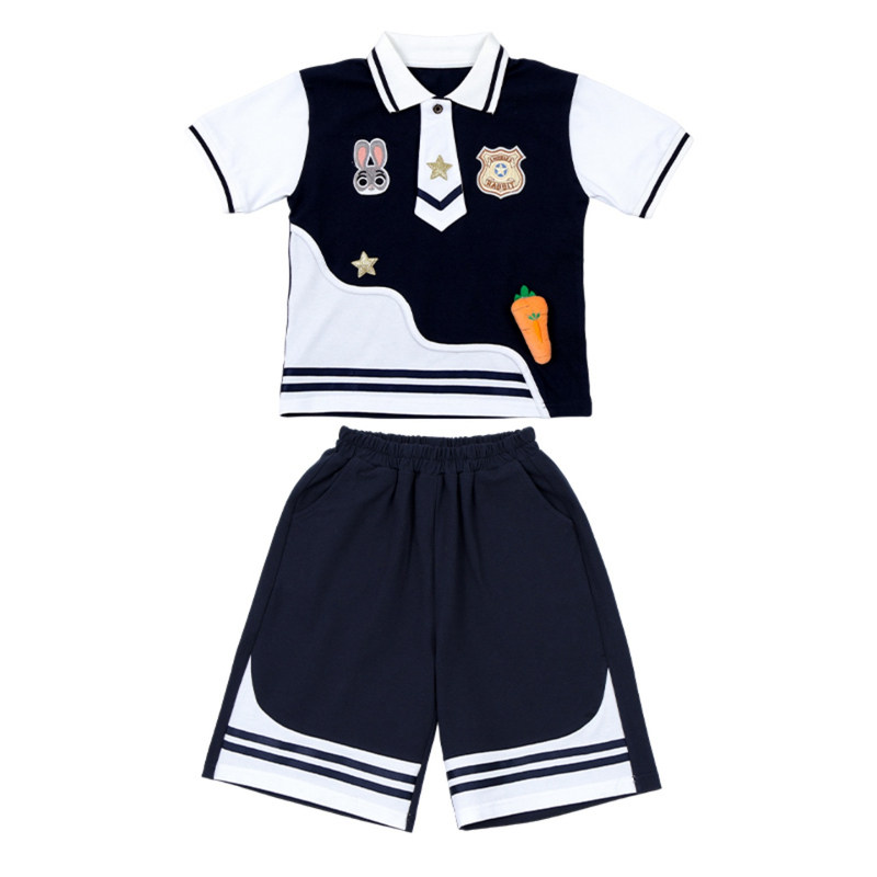 儿童学院风六一朱迪演出服cos服