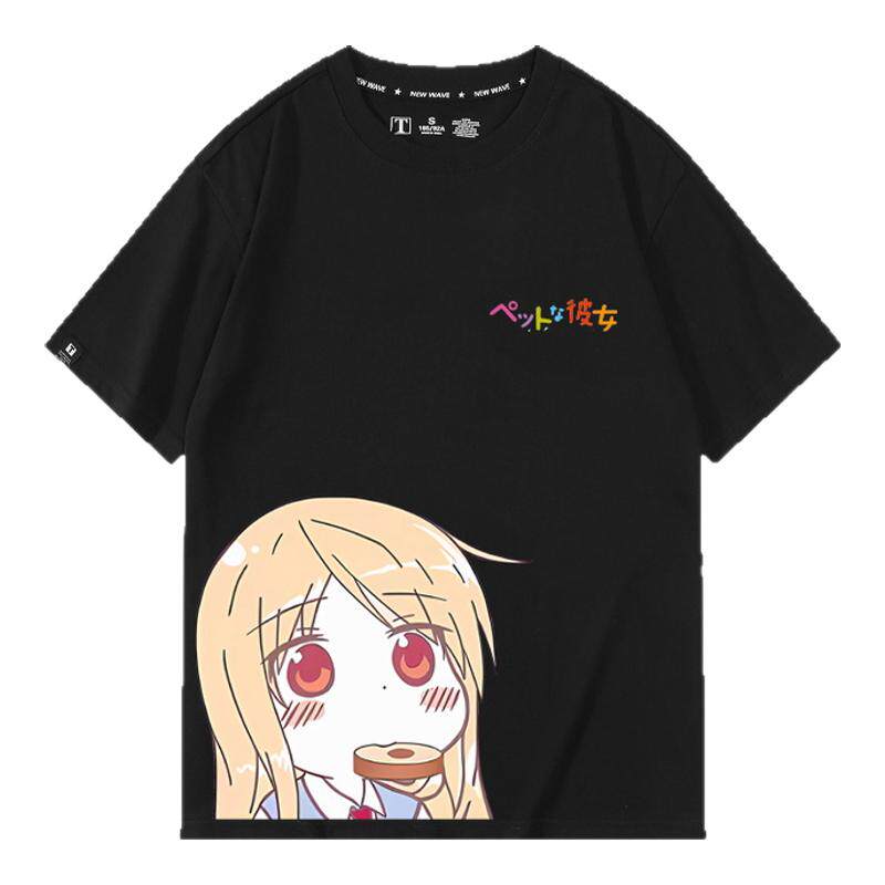 休闲宽松纯棉情侣短袖