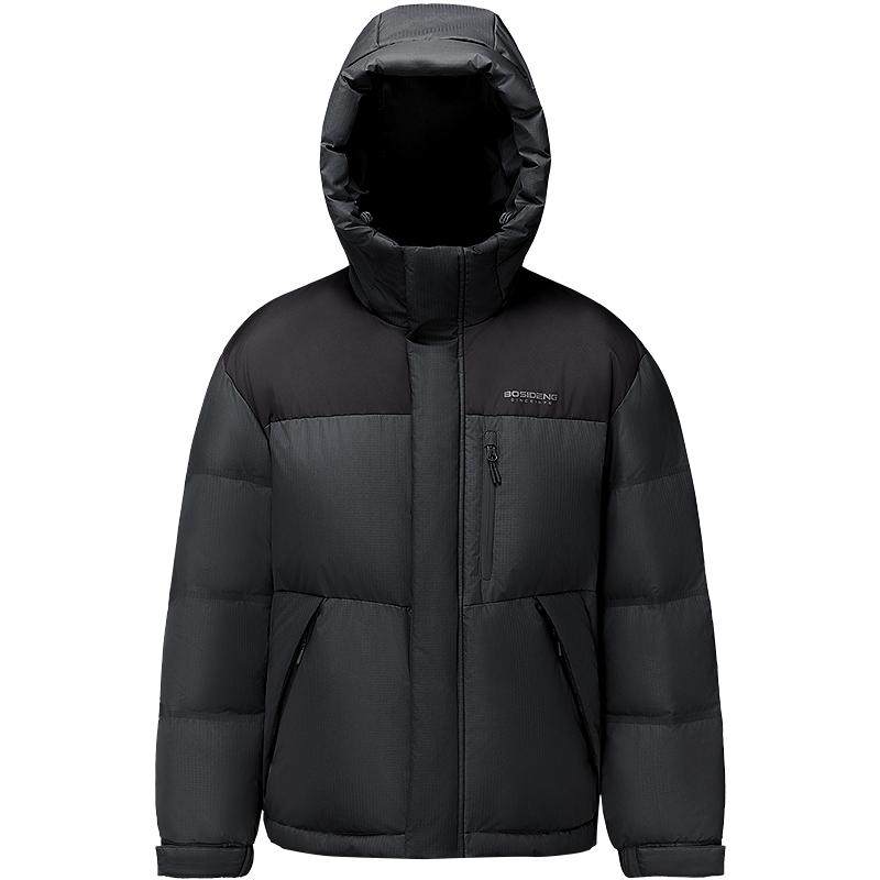 波司登新款羽绒服男短款运动休闲户外保暖运动男士加厚面包服