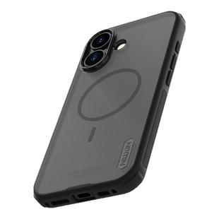 耐尔金适用于苹果17promax手机壳新款磨砂手感透黑iphone17pro磁吸Magsafe保护套17pro高端四角气囊防摔壳