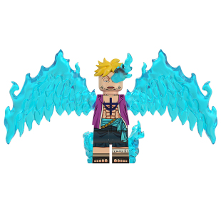 第三方基德白胡子凯多卡塔库栗航海贼王积木人仔拼装玩具手办周边