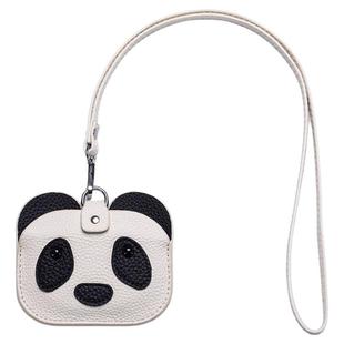 软皮卡包创意小熊猫证件卡包便携挂脖卡套学生版可爱零钱收纳包