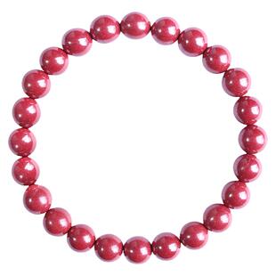 朱砂手串红色佛珠圆珠张家界湘西原矿链挂件护身符正品官方旗舰店