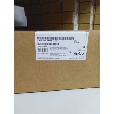 议价西门子6GK5005-0BA00-1AA3全新X005非网管型交换机5端口原装