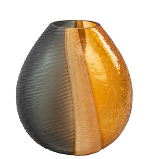 艺术花瓶轻奢高级感客厅摆件现代简约玻璃鲜花插花餐桌家居装饰品