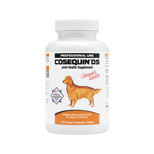 美国康仕健Cosequin DS 犬用关节氨糖止痛软骨素维骨力MSM咀嚼片