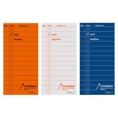 细长便携清单列表用midori便签本