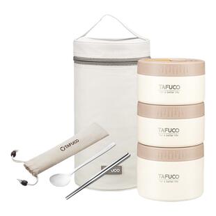 泰福高多层保温饭盒316L不锈钢家用上班族学生专用便当盒便携餐盒