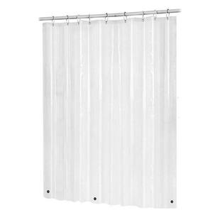 浴帘透明塑料空调厨房隔断帘门帘防水遮挡帘挡水帘浴室免打孔防霉