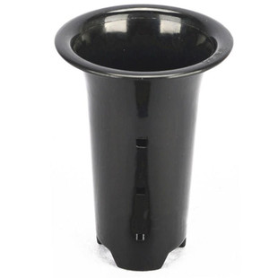 塑料兰花盆兰花盆透气加厚黑色透明有壁孔控根高腰万象盆厂家整件