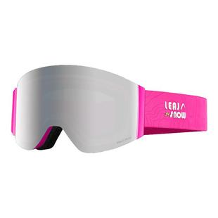 (成本出)LEAJ乐艾滑雪镜护目镜磁吸雪镜翻盖可戴近视眼镜女滑雪