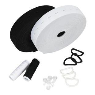 可调节松紧带扣眼孕妇裤子高弹力耐用橡筋卡扣腰带改裤腰收紧神器