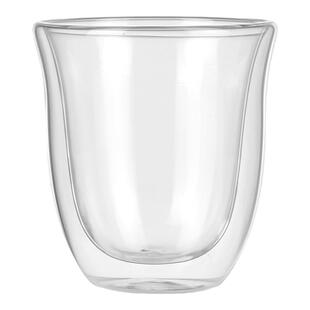 mrwater玻璃咖啡杯双层隔热小号简约玻璃杯家用耐高温品茶喝茶杯