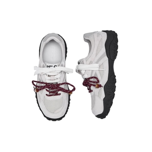 热风运动休闲鞋女款2026年春季新款网面透气跑步女鞋百搭户外鞋子