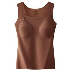 无痕保暖背心免穿文胸吊带内搭