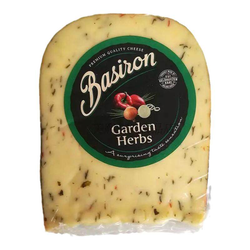 贝斯隆奶酪荷兰进口无添加即食cheese香草大孔黄波混合芝士干酪块