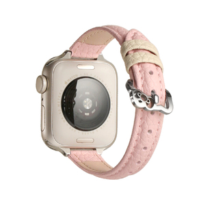 适用华为fit4表带真皮新款4pro手表watchfit3腕表智能系列2/1女款