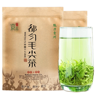 正品贵州都匀毛尖茶叶高档绿茶2025新茶浓香型特级嫩芽自己喝春茶