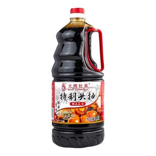 增城正果灶基特制头抽1.9L黄豆酿造酱油特级酱油生抽大湾家用调料