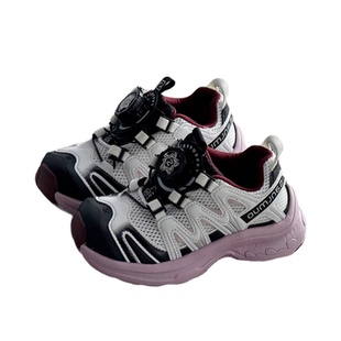 儿童老爹鞋2026春季新款男童户外防滑登山鞋女童软底透气运动鞋潮