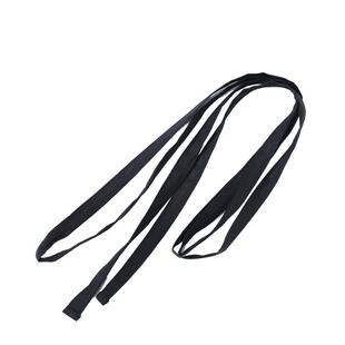 雪纺连衣裙腰带配饰裙子衬衣蝴蝶结绑带黑色丝带布腰绳白色黄色