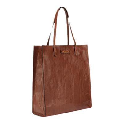 The Bridge/桥牌MIRRA系列【新年礼物】手工牛皮女士拉链托特包