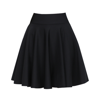 大码广场舞大摆伞裙高腰半身裙