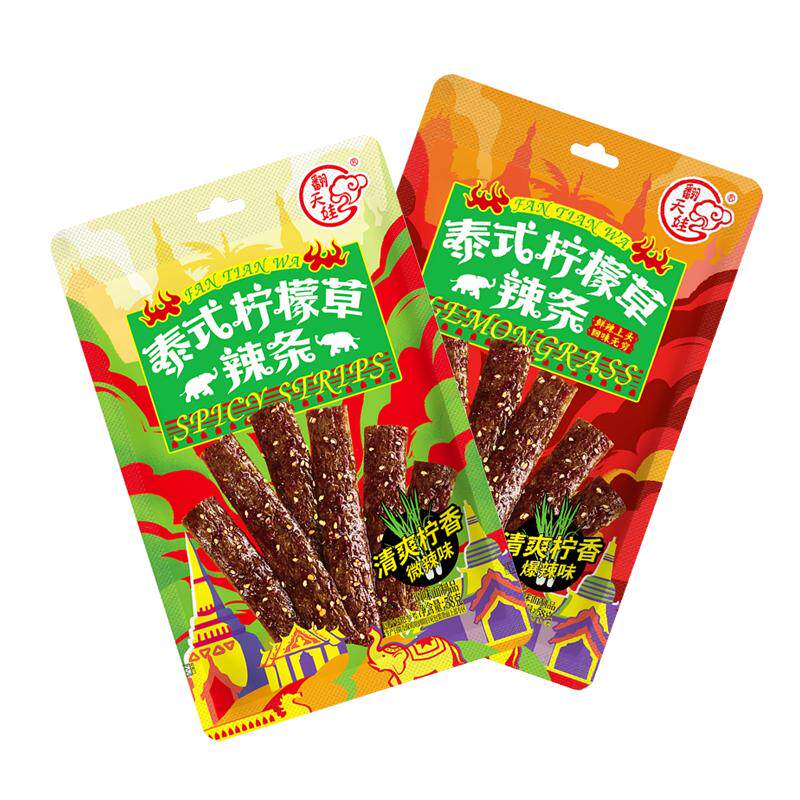 翻天娃泰式辣条解馋小零食
