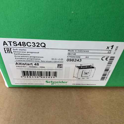 议价施耐德软启动ATS48C14Q/ATS48C17Q/ATS48C21Q/ATS48C25QATS48