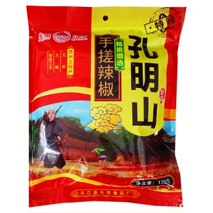 从江手搓烧辣椒孔明山牌糊蘸特辣贵州黔东南凯里特产面120g*3袋