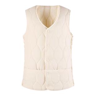 2024新款秋冬季羽绒棉马甲女加绒小马夹加厚保暖背心大码贴身坎肩