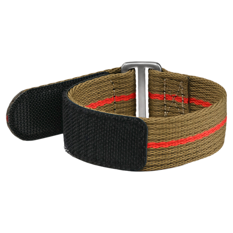 魔术贴表带20/22mm加长尼龙编织适用汉密尔顿劳力士迪通拿欧米茄