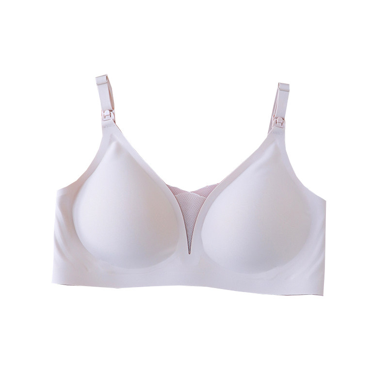 霞琪聚拢孕妇内衣哺乳一片式无痕