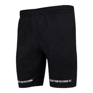 MAXX夏季华夫格五分大童运动短裤男女薄款休闲宽松透气羽毛球服