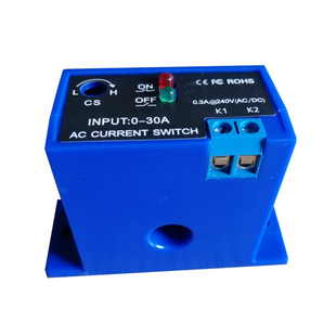 交流电流越限报警输出互感器式监测开关传感器 感应联动检测模块